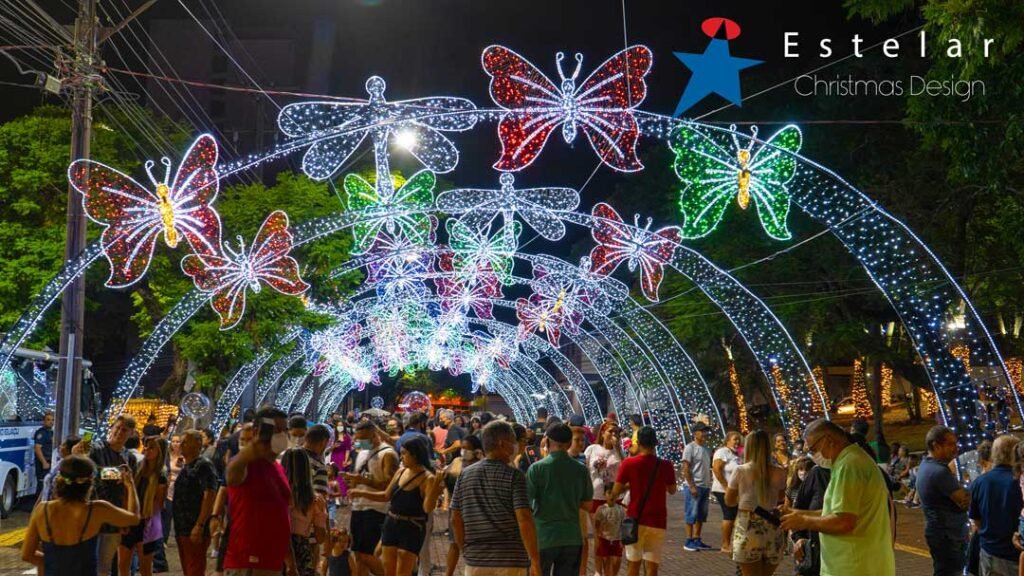 Decoração de Natal para ruas