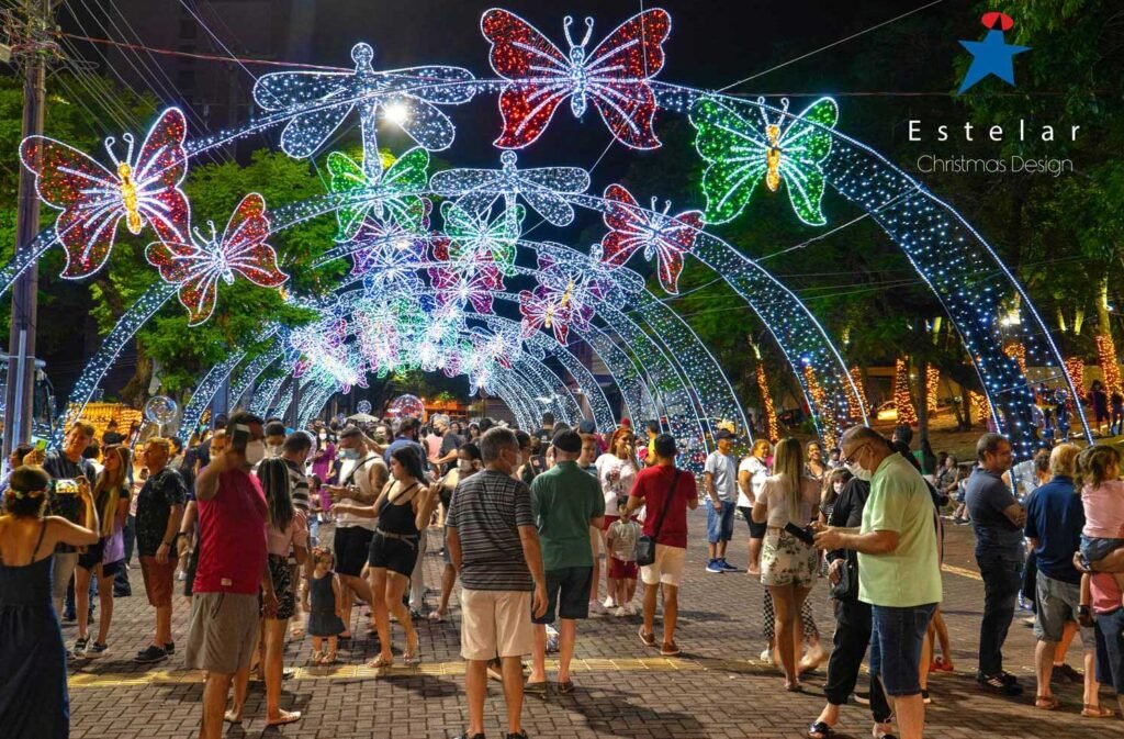 decoração de natal instagramável